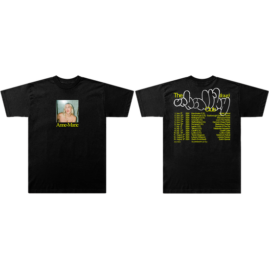 美品　アン・マリー　Anne-Marie 　Tシャツ 黒　2024　クラブツアー The Unhealthy Club UK 2024 Tour T-Shirt | Anne-Marie
